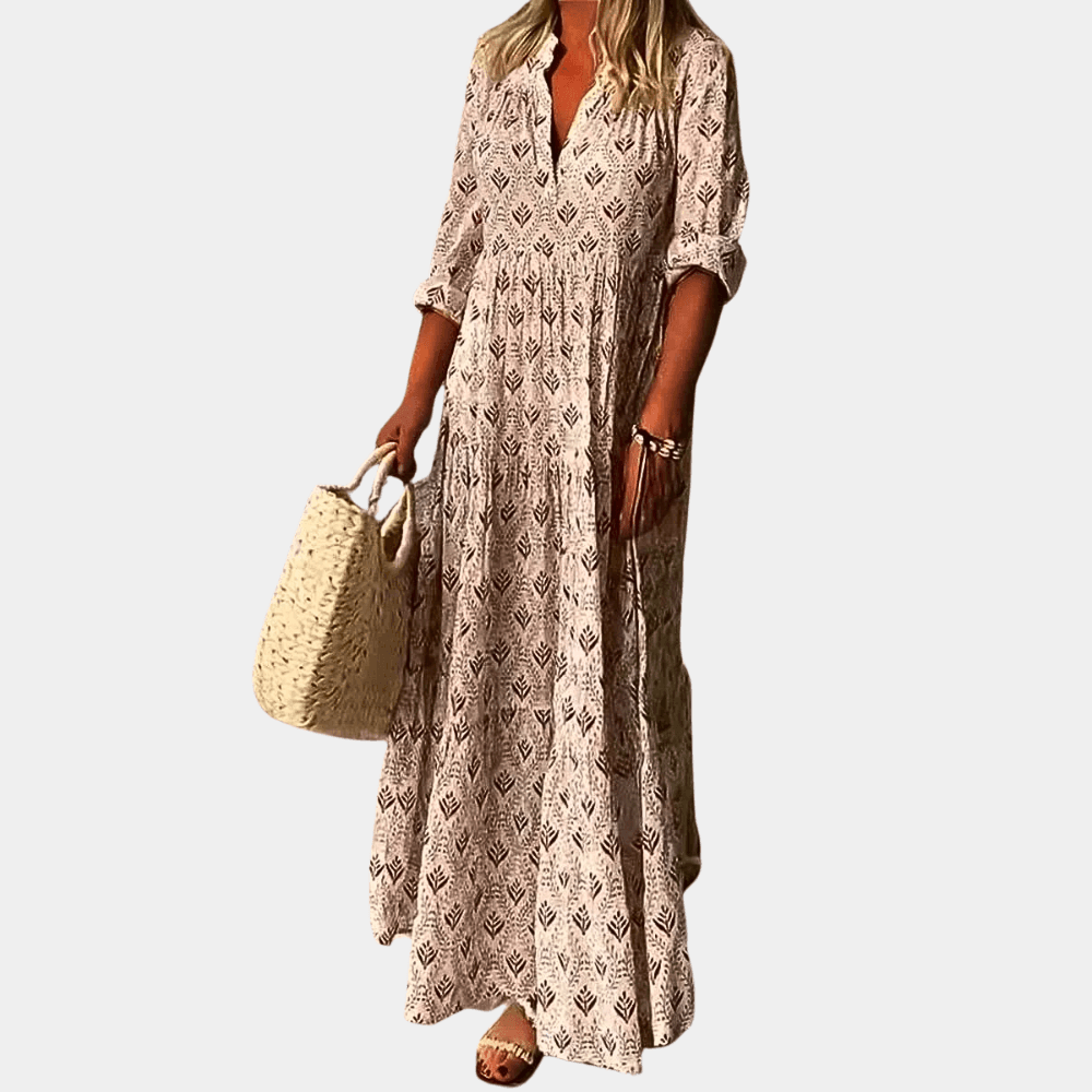 Elegant Leslie Women's Maxi Dress - Lightweight Boho Chic Style Rebooters Maxi Women's Dresses