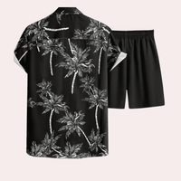 Men's Lightweight Two-Piece Summer Outfit for Hot Weather Rebooters mens 2 piece set
