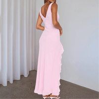 Gracelynn Women's Evening Dress with High-Low Hem - Rebooters -Women's Dresses