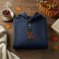 Cat Knight “I Fear No Dog” Embroidered Hoodie | Rebooters