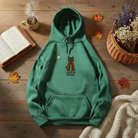 Cat Knight “I Fear No Dog” Embroidered Hoodie | Rebooters