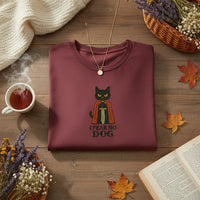 Cat Knight “I Fear No Dog” Embroidered T-Shirt | Rebooters