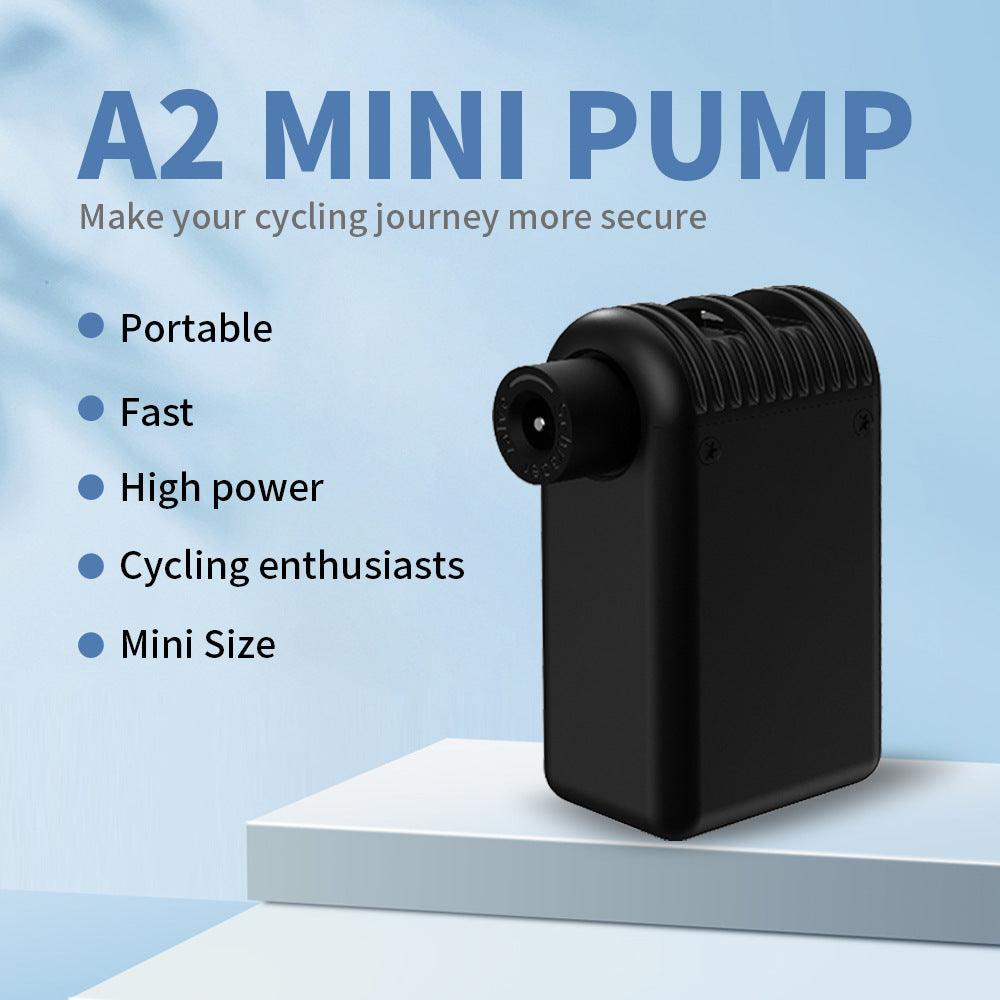 Compact Mini Bike Pump 100PSI Electric Bicycle Pump - Rebooters