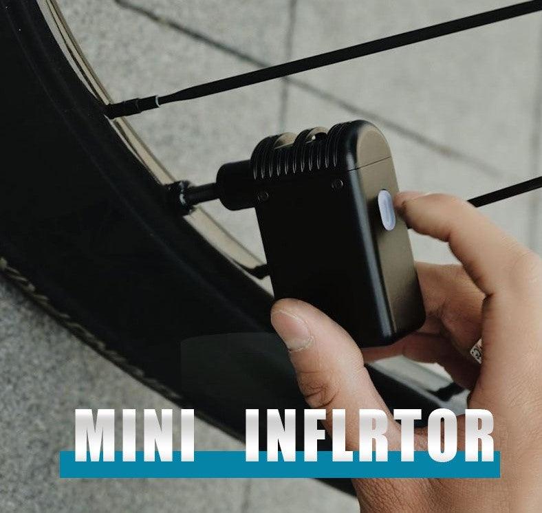 Compact Mini Bike Pump 100PSI Electric Bicycle Pump - Rebooters