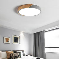 Contemporary Round Flush Mount LED Ceiling Light Fixture - Rebooters