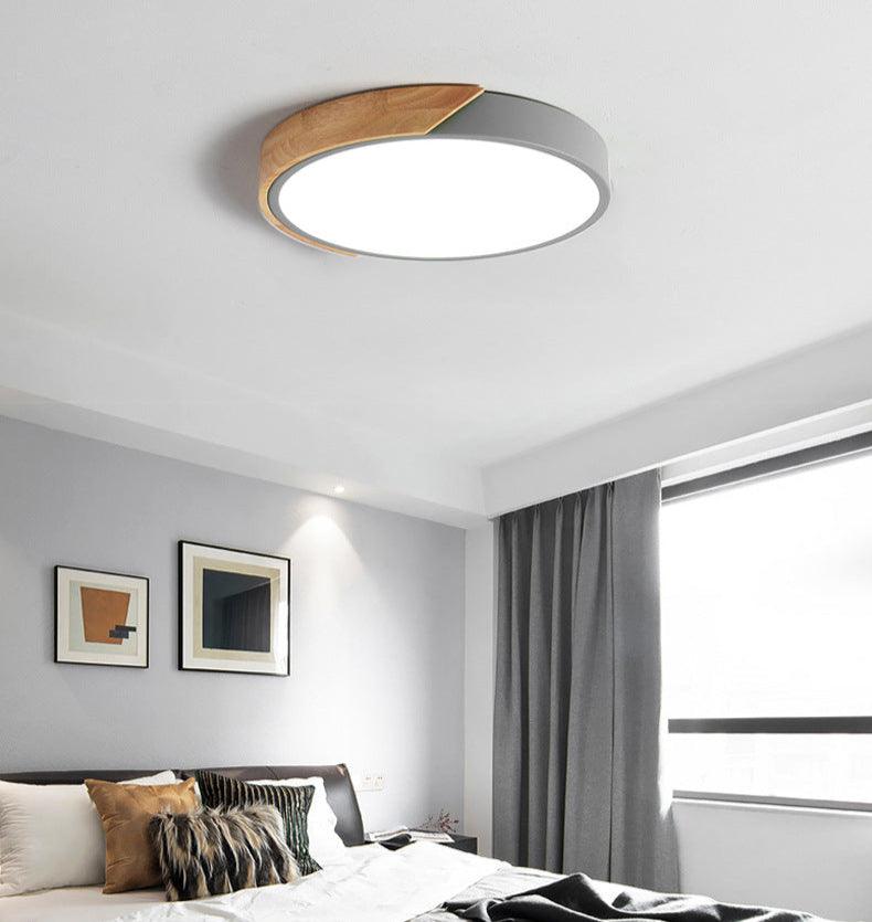 Contemporary Round Flush Mount LED Ceiling Light Fixture - Rebooters