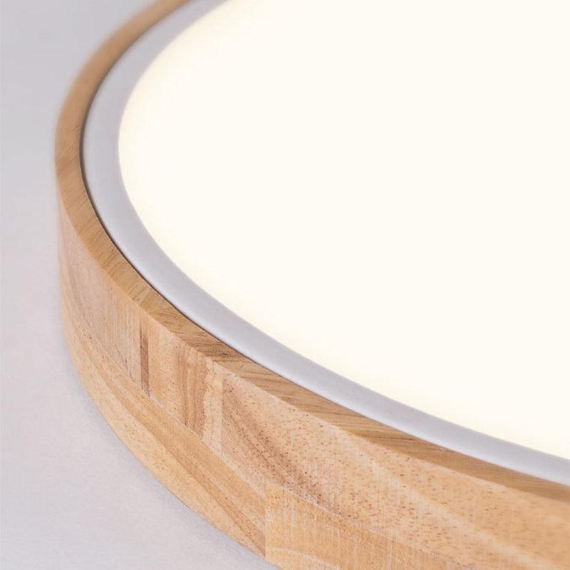 Contemporary Round Flush Mount LED Ceiling Light Fixture - Rebooters
