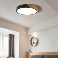 Contemporary Round Flush Mount LED Ceiling Light Fixture - Rebooters