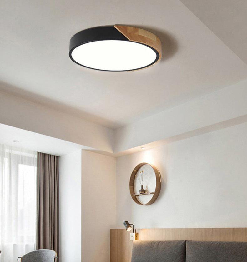 Contemporary Round Flush Mount LED Ceiling Light Fixture - Rebooters