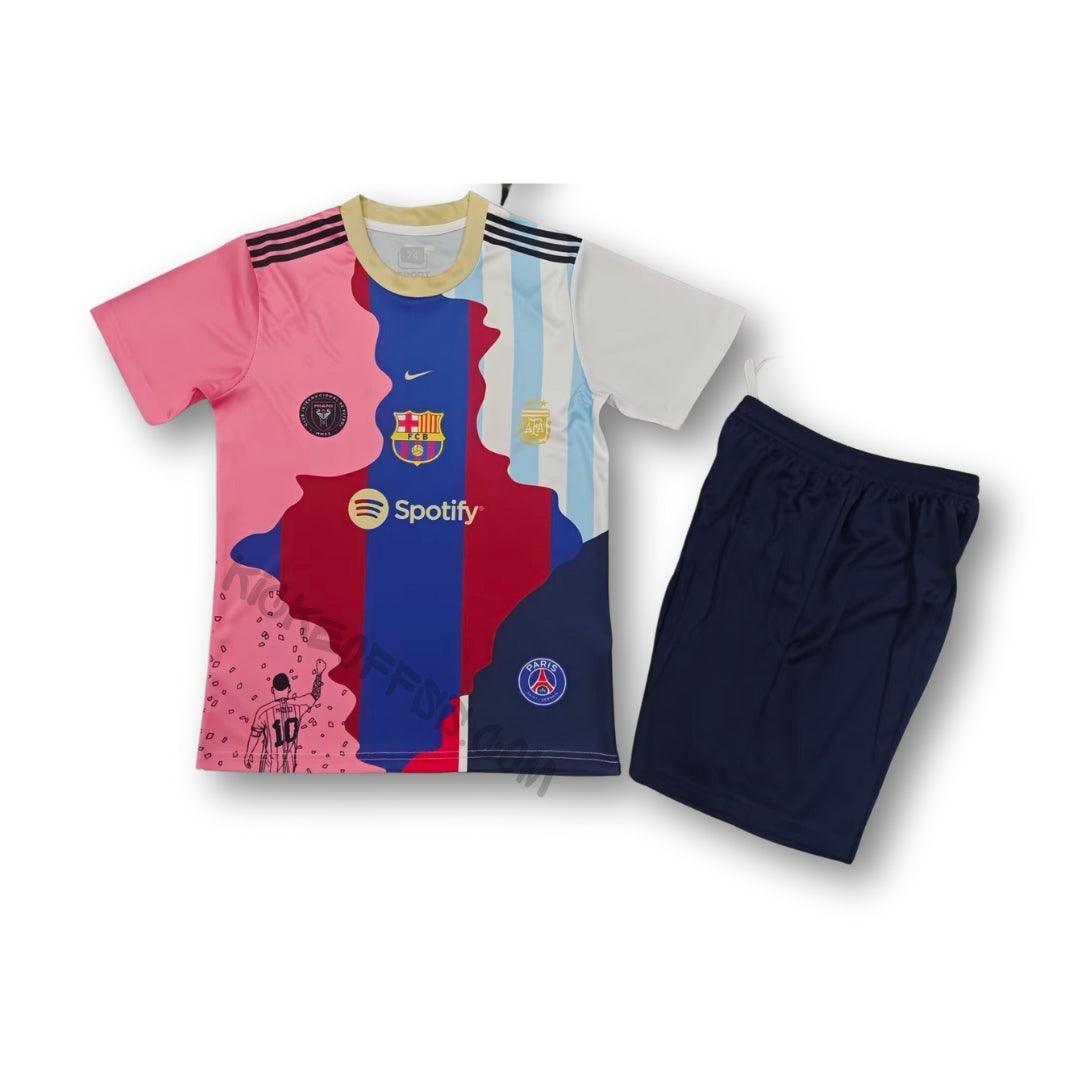Messi Special 24/25 Kids Kit for Young Football Fans - Rebooters