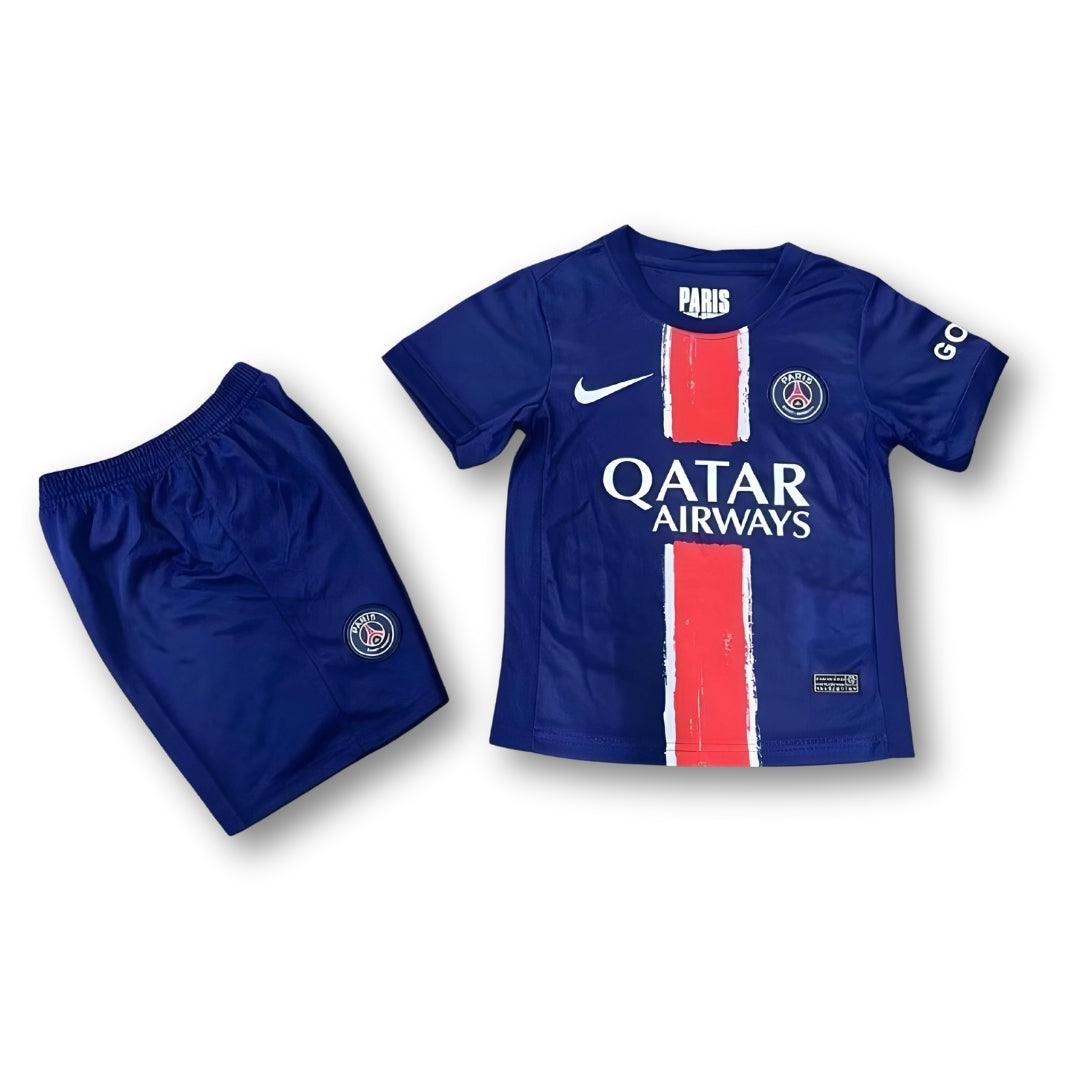 PSG Home 24/25 Kids Kit for Young Fans and Players - Rebooters