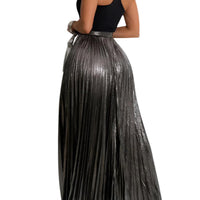 Elegant Pleated Maxi Skirt for Effortless Style - Rebooters