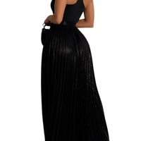 Elegant Pleated Maxi Skirt for Effortless Style - Rebooters