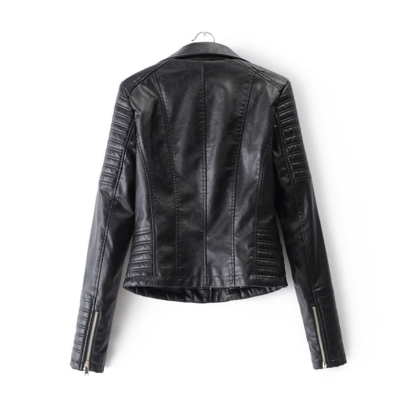 Elvera Women's Leather Jacket for Stylish Everyday Wear - Rebooters