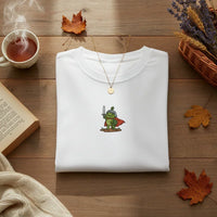 Embroidered Frog Knight T-Shirt | Rebooters