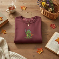 Embroidered Frog Knight T-Shirt | Rebooters
