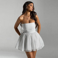 Women's Glittering Mini Sequin Dress for Holiday Parties - Rebooters -Women's Dresses