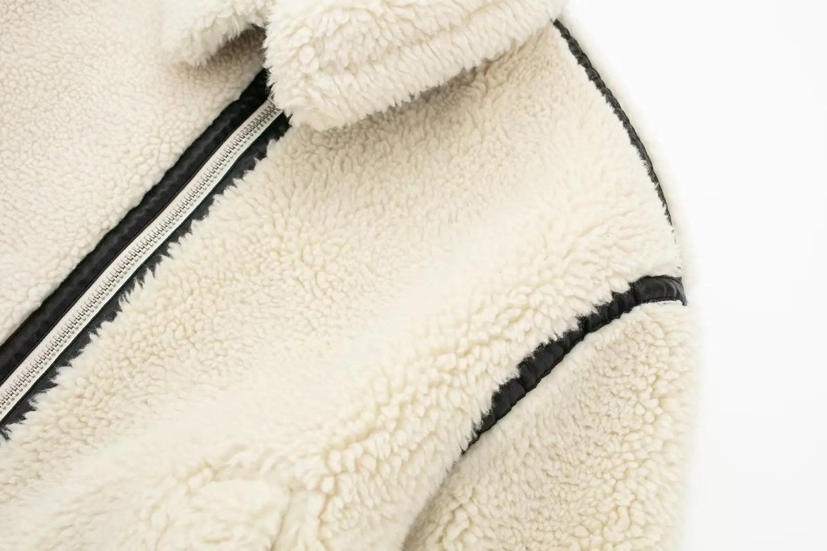 Snuggle Up in Style Trendy Teddy Jacket for Winter Comfort - Rebooters