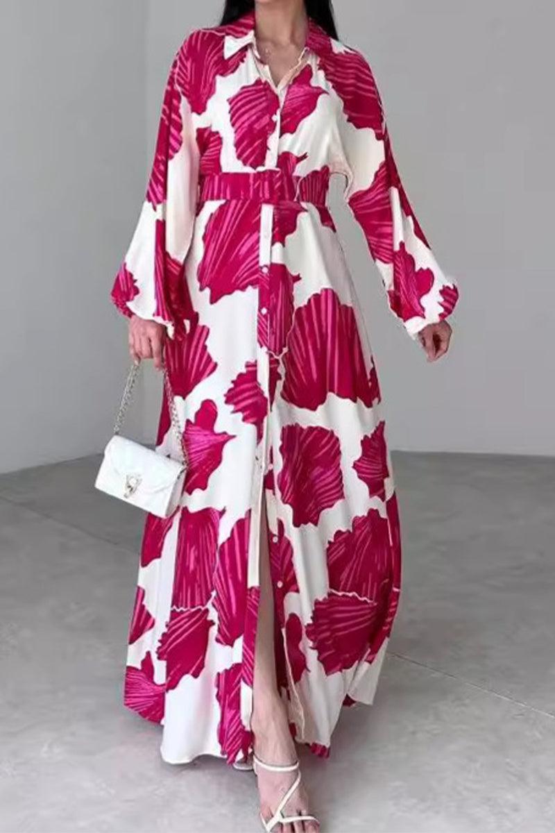 Elegant Maria Botanical Breeze Dress for Garden Parties Rebooters Maxi Women's Dresses