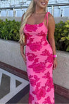 Adriane Elegant Floral Lace Spaghetti Strap Dress for Any Occasion Rebooters Maxi Women's Dresses