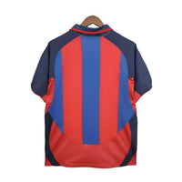 FC Barcelona Home Kit Premium Quality Football Jersey 2003 2004 Rebooters Mens Football Shirts