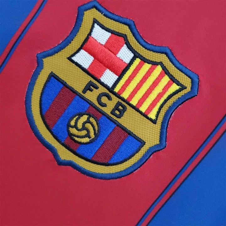 FC Barcelona Home Kit Premium Quality Football Jersey 2003 2004 Rebooters Mens Football Shirts