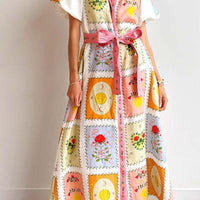 Aurelia Embroidered Maxi Dress for Effortless Style Rebooters Maxi Women's Dresses