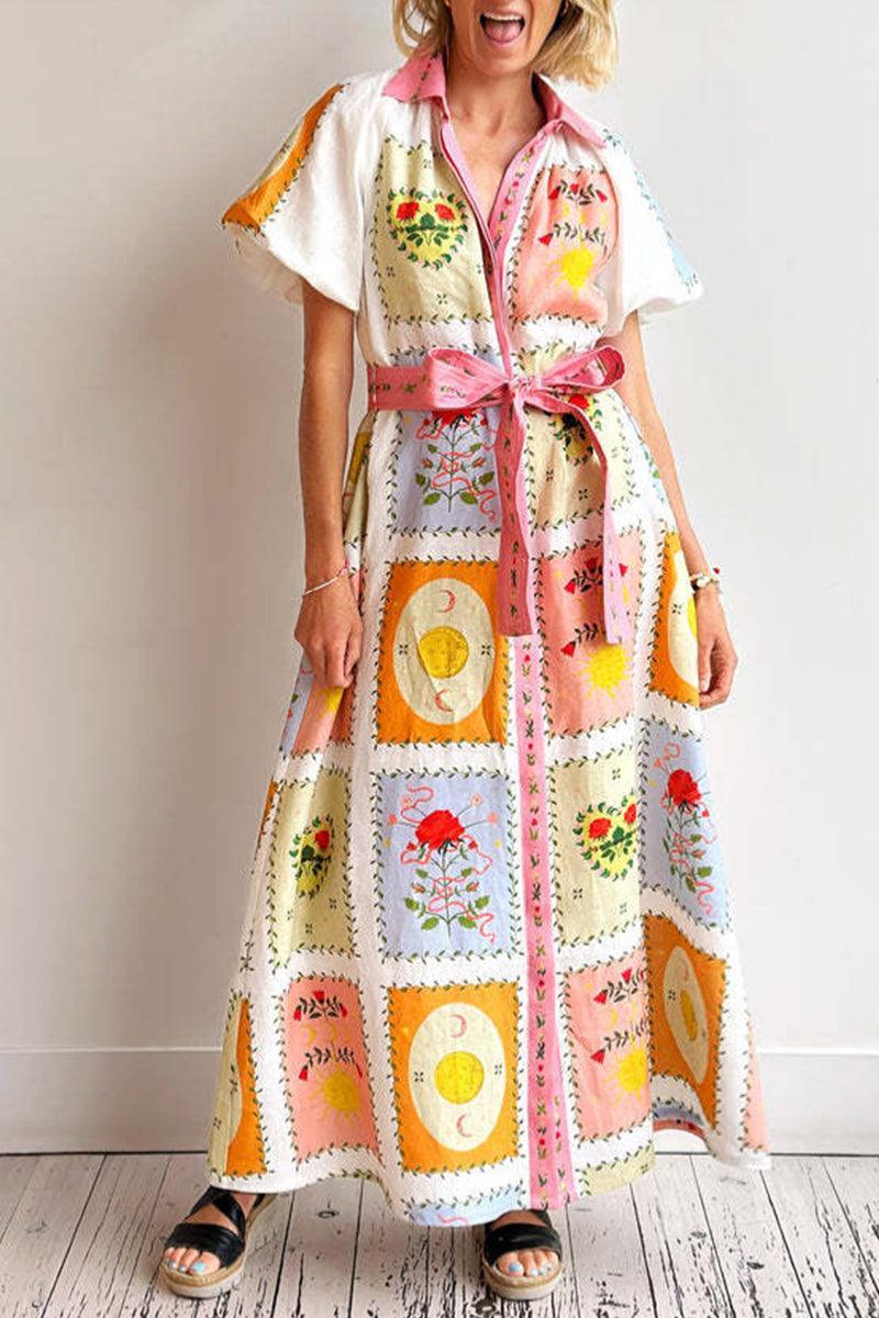 Aurelia Embroidered Maxi Dress for Effortless Style Rebooters Maxi Women's Dresses