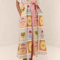 Aurelia Embroidered Maxi Dress for Effortless Style Rebooters Maxi Women's Dresses