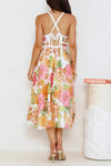 Maeve Flora Bloom Midi Dress for Effortless Style - Rebooters -Women's Dresses