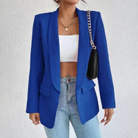 Chic Tailored Blazer for Women - Elegant Fit and Style - Womens Jackets Rebooters