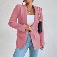 Chic Tailored Blazer for Women - Elegant Fit and Style - Womens Jackets Rebooters