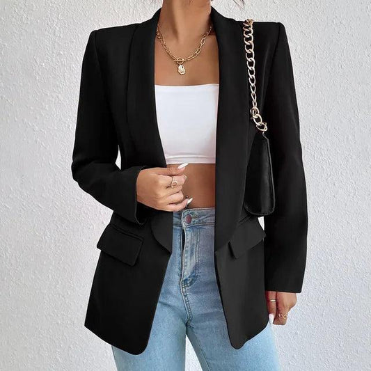 Chic Tailored Blazer for Women - Elegant Fit and Style - Womens Jackets Rebooters