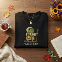 Frog Cleric Embroidered T-Shirt | Rebooters