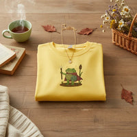 Frog Wizard Embroidered T-Shirt | Rebooters