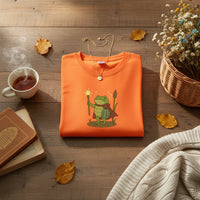 Frog Wizard Embroidered T-Shirt | Rebooters
