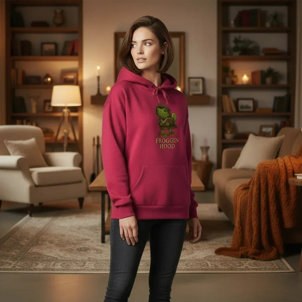 Froggin Hood Embroidered T-Shirt & Hoodie | Rebooters