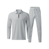 Men's Stylish Polo Shirt Set with Comfortable Cotton Blend Rebooters mens 2 piece set