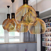 Handcrafted Wood Pendant Lights for Rustic Home Decor | Rebooters - Rebooters
