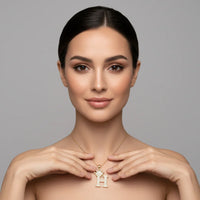 Letter Necklace A–Z, Gold Initial Necklace | Rebooters