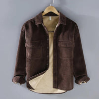 Hart Men's Corduroy Shirt Winter Shirt for Stylish Comfort Rebooters Mens Shirts