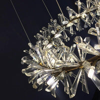Multi-Layered Luxury Transparent Crystal Chandelier Light | Rebooters - Rebooters