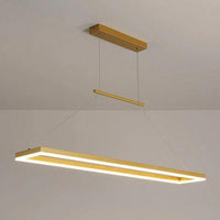 Modern Rectangular Frame LED Light Fixture for Home Decor | Rebooters - Rebooters