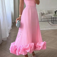 Lightweight Flowy Tiffany Women's Long-Sleeve Summer Dress - Rebooters -Women's Dresses