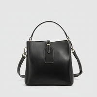 Giulia Opulent Leather Bucket Crossbody Handbag Rebooters