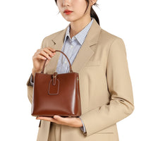 Giulia Opulent Leather Bucket Crossbody Handbag Rebooters