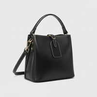 Giulia Opulent Leather Bucket Crossbody Handbag Rebooters
