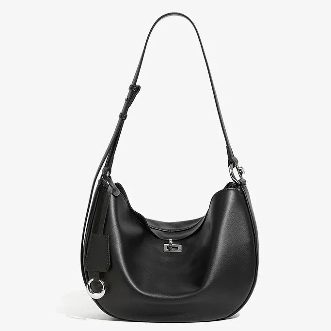 Lucia Crescent Leather Bag for Women Rebooters