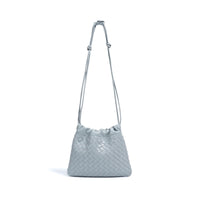Rosa Elegante: Woven Sheepskin Crossbody Bag Rebooters