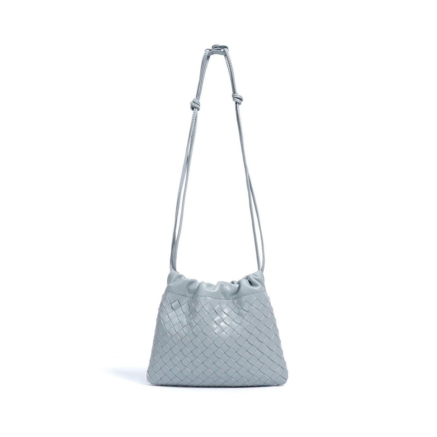 Rosa Elegante: Woven Sheepskin Crossbody Bag Rebooters